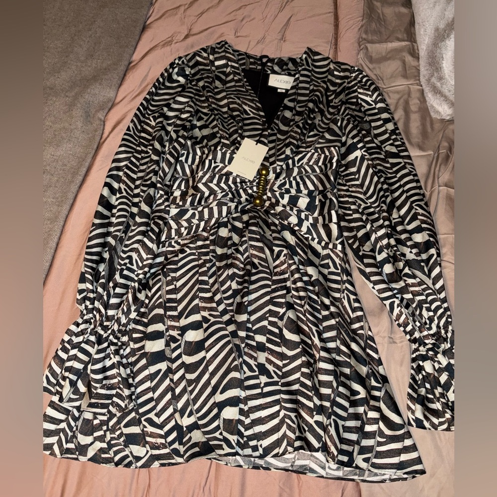 Zebra Print Dress